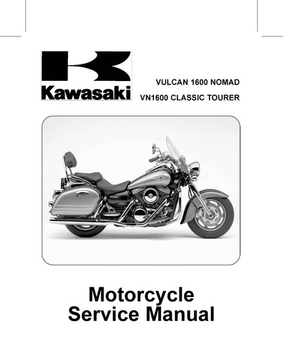 Kawasaki service shop manual